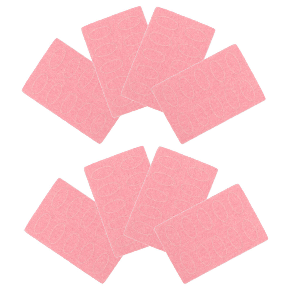 Iplusmile 200Pcs Self-Adhesive Sandpaper For Slanted Cuticle Pusher Grit Sheets