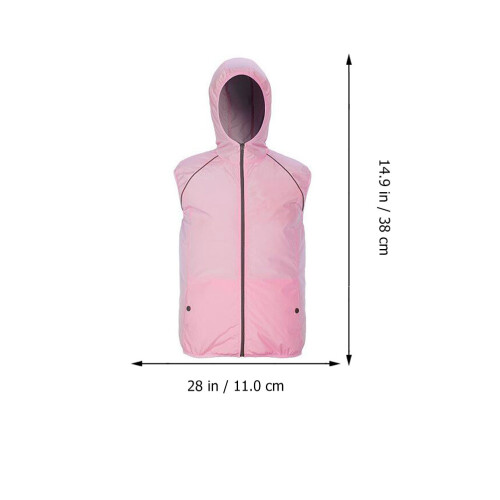 cooling vest with reflective design for summer wear 1