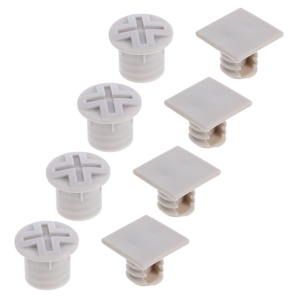 1Set Grey Plastic Slide Screw Caps Durable Kids Slide Fixing Accessory 3313972394181