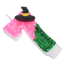 Number 7 Birthday Candle Glittery Wax Cake Decoration Supplies