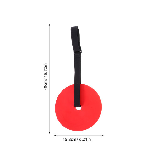 6pcs soccer hanging target with adjustable strap for skills training 1
