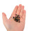 100pcs adjustable black leg bands for chicks poultry quails ducks 4