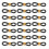 100pcs adjustable black leg bands for chicks poultry quails ducks 1