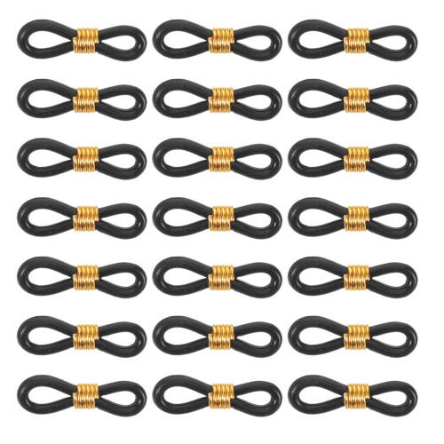 100pcs adjustable black leg bands for chicks poultry quails ducks
