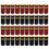 200pcs red or black shrink capsules with golden edge 1