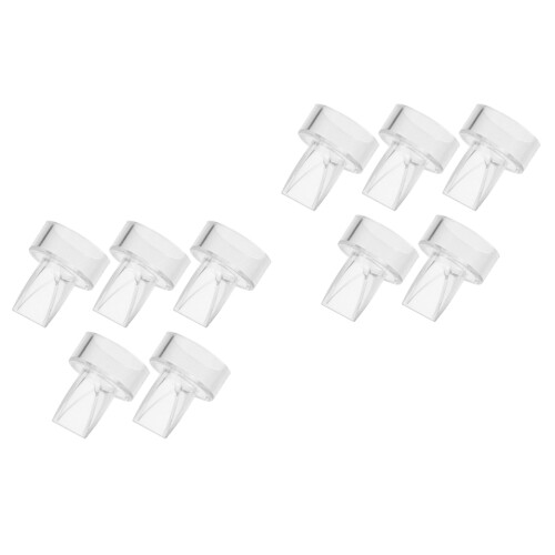 10Pcs Manual Breast Pump Accessories Reverse Backflow Duck Beak 2
