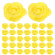 500pcs mini artificial rose flower heads for diy wedding decorations