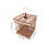 Bamboo Bird Cage: Handmade Rectangular With Tray And Hook For Birds 3