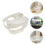 4pcs thickened plastic pigeon feeding holder for bird carrier support 11