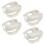 4pcs thickened plastic pigeon feeding holder for bird carrier support 1