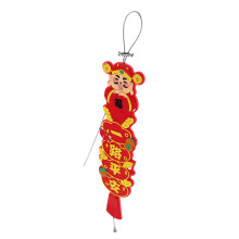 car anti-static strap with lucky god design for safe driving