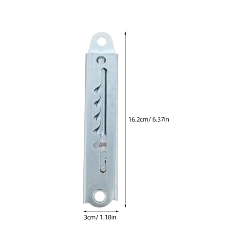 2pcs adjustable telescopic slide rail for massage couch desk table 1