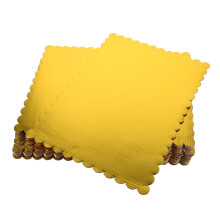 20Pcs 10X14 Inch Rectangular Wave Edge Cake Board – 2Mm Thick Greaseproof