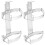 2pcs fire extinguisher bracket 2kg wall mount heavy duty metal rack 11