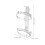 2pcs fire extinguisher bracket 2kg wall mount heavy duty metal rack 3