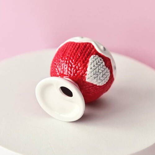 2Pcs European Style Ceramic Egg Cup Holder For Home 1
