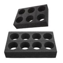 2Pcs 6-Hole And 8-Hole Portable Milk Tea Cup Holders