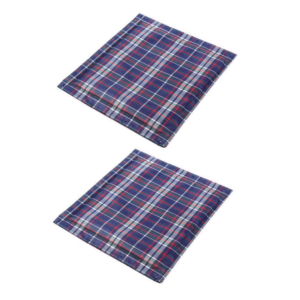 Aboofan 2Pcs Thickened Wheelchair Cushions, Washable Oxford Cloth, Anti-Skid
