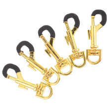 5pcs metal swivel snap hooks for saxophone strap and craft