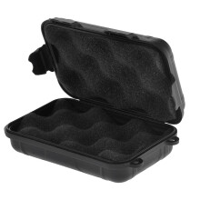 Multi Functional Waterproof Shockproof Airtight Plastic Storage Black