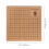 Set Macrame Board With Pins And Rulers For Braiding Knotting 2