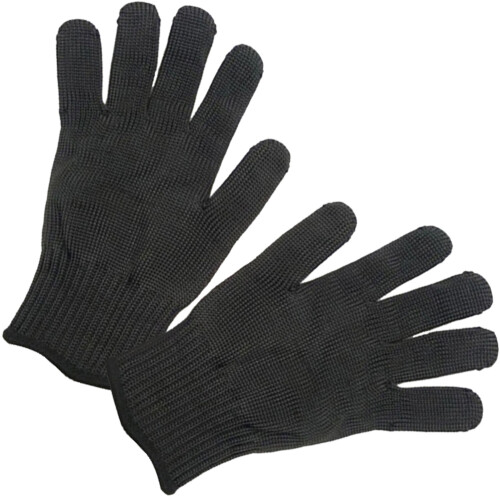 par de -resistentes nível 5 para cozinha (preto) 2