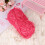 tapete de de algodão trançada rosa para artesanato e decoração diy 5