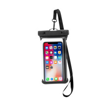 przezroczyste wodoodporne etui PVC na telefon, pływające do sportów wodnych