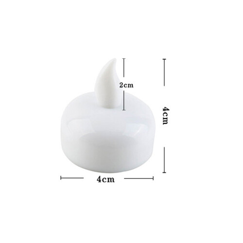 24 velas flutuantes LED impermeáveis para festa e ( ) 1