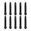 Black 10Pcs Makeup Double-end Eye Shadow Eyeliner Brush Sponge Applicator Tool 1
