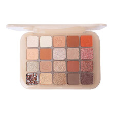 Chestnut 20-color Eyeshadow Palett-e Pearly Matte Earth Color Pomegranate See