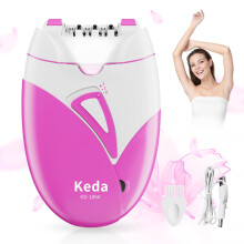 Epilator for Women-02 Cordless Epilator, Rechargeable Hair Removal Device, Stainless Steel Heads For Legs And Body