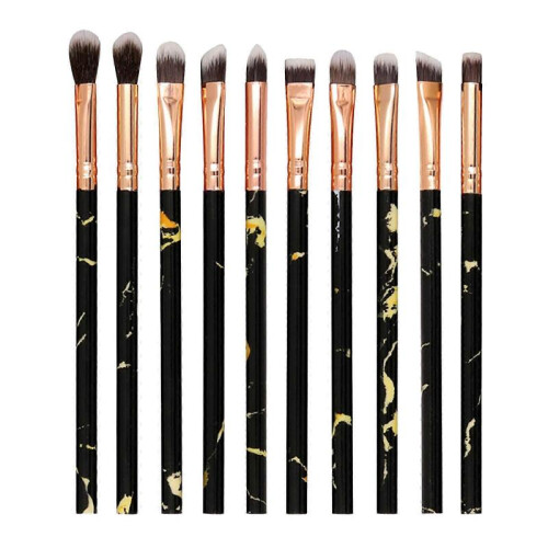 Eye brushes: beauty tools, makeup brush sets, eye shadow and eyebrow brushes. 1