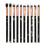 Eye brushes: beauty tools, makeup brush sets, eye shadow and eyebrow brushes. 3