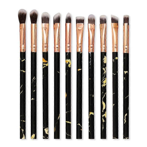 Eye brushes: beauty tools, makeup brush sets, eye shadow and eyebrow brushes. 2
