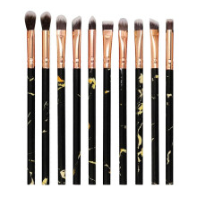 Eye brushes: beauty tools, makeup brush sets, eye shadow and eyebrow brushes.