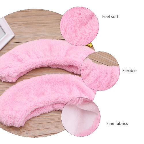 2 paar kinder schlittschuhüberzieher elastisch plüsch wasserabsorbierend 1