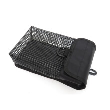 Diving Mesh Gear Bag Portable Pouch With Buckle Underwater Equipment Organizer For Buoy Snorkel Mask Black