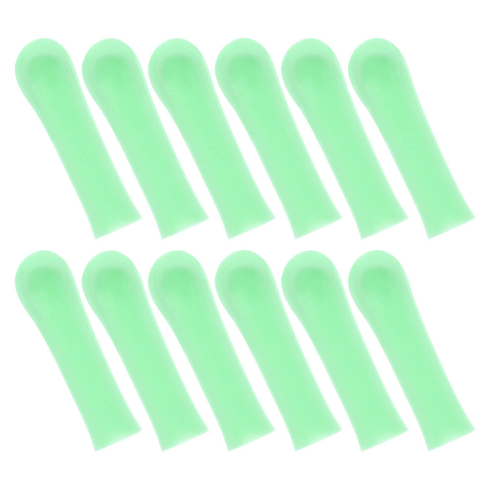 Artibetter 12Pcs Soft Silicone Ear Wax Removal Covers Reusable Easy To Clean