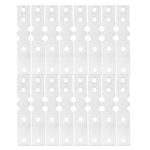 50pcs heavy duty metal door connecting plates for wooden frame repair