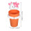 cute animal wall mounted toothbrush holder with cup and toothpaste storage 3