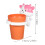 cute animal wall mounted toothbrush holder with cup and toothpaste storage 2