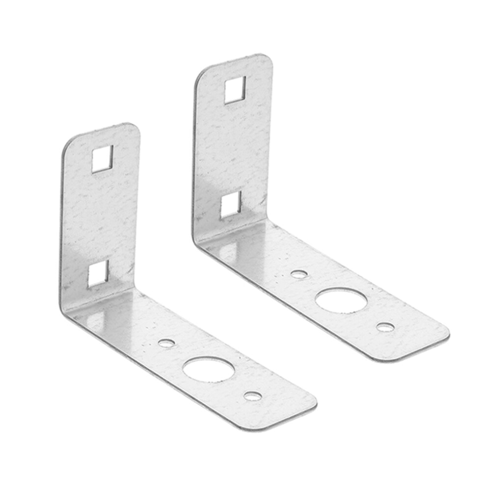 2Pcs Galvanized L-Shaped Trailer Brackets For Boat Utility Trailer Light 3314085327585