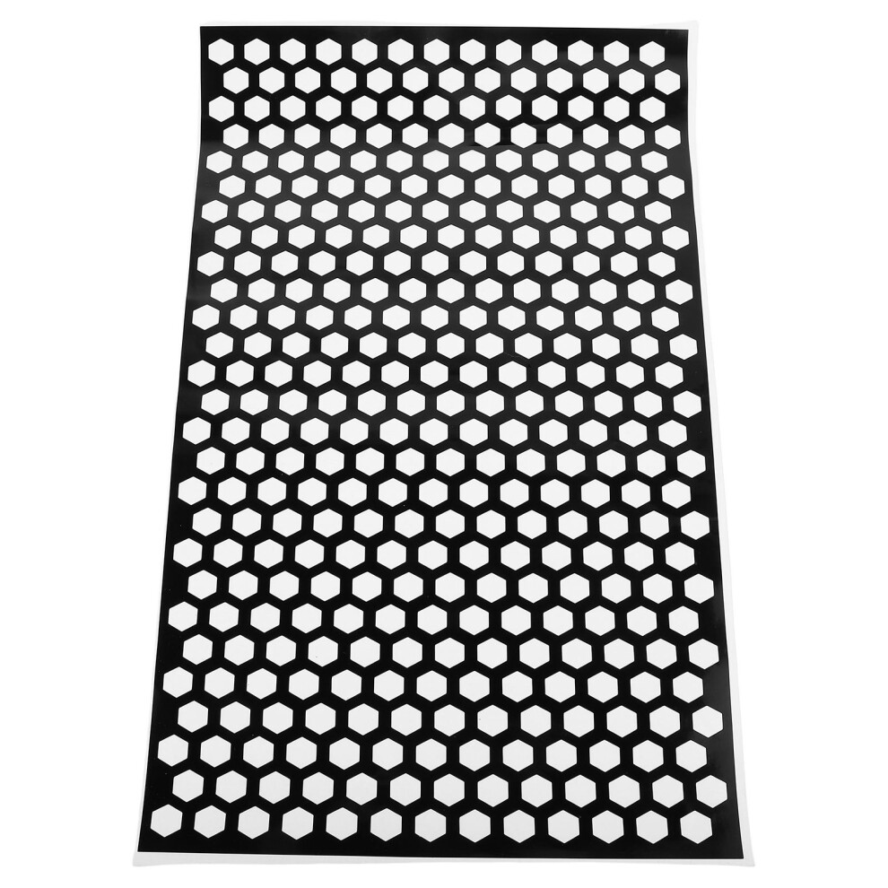 Honeycomb Car Rear Tail Adhesive Tint Film Trim Decal Light 3314080097810