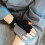 par de guantes sin dedos de para actividades aire 10