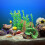 3Pcs Green Plastic Artificial Aquarium Plants Decor 8