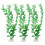 3Pcs Green Plastic Artificial Aquarium Plants Decor 4