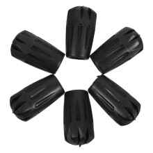 6pcs trekking pole tips replacement for hiking poles shock absorbing