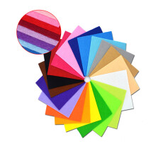 20 uds. fieltro colores, tejido no tejido , manualidades