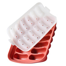 silicone 12 cavity sausage mold pan for baking steaming baby food